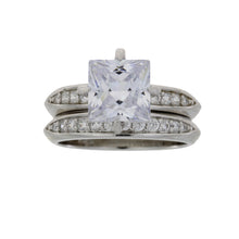 将图片加载到图库查看器，Cubic Zirconium CZ SS Bridal Sterling Silver
