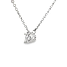 将图片加载到图库查看器，Genuine .50ct Lab Grown Diamond Pendant Sterling Silver
