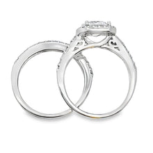 将图片加载到图库查看器，Cubic Zirconia CZ SS Bridal Sterling Silver
