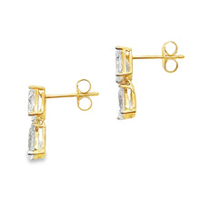 Load image into Gallery viewer, 2.50ct Lab Grown Diamond Earrings 14KT Yellow Gold
