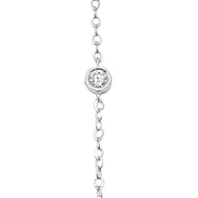 Load image into Gallery viewer, .38ct Lab Grown Diamond Bracelet 14KT White Gold
