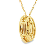 Load image into Gallery viewer, .39ct Quartz Diamond Fashion Pendants 10KT Yellow Gold

