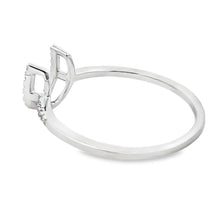 将图片加载到图库查看器，.10ct Diamond Ring 14KT White Gold
