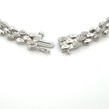 Load image into Gallery viewer, Genuine .25ct Diamond Tennis Bracelet Sterling Silver
