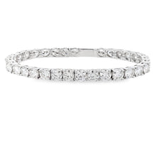 Load image into Gallery viewer, 12.50ct Moissanite Tennis Bracelet Sterling Silver
