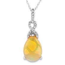 Load image into Gallery viewer, 1.94ct Opal Diamond Fashion Pendants 14KT Yellow Gold
