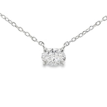 将图片加载到图库查看器，Genuine .50ct Lab Grown Diamond Pendant Sterling Silver
