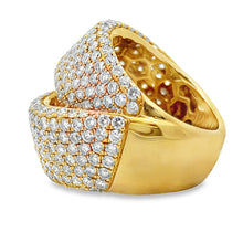 将图片加载到图库查看器，5.65ct Diamond Ring 18KT Yellow Gold
