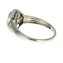 Load image into Gallery viewer, .60ct Emerald Diamond Ring 10KT White Gold

