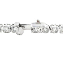 Load image into Gallery viewer, Lab Grown Diamond Tennis Bracelet 10KT White Gold

