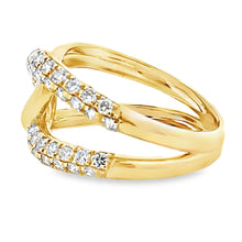 将图片加载到图库查看器，.80ct Diamond Ring 14KT Yellow Gold

