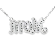 Load image into Gallery viewer, .25ct Diamond Fashion Pendants Sterling Silver
