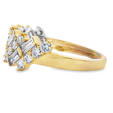 将图片加载到图库查看器，Lab Grown Diamond Fashion band rings 14KT Yellow Gold

