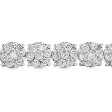Load image into Gallery viewer, Lab Grown Diamond Tennis Bracelet 10KT White Gold
