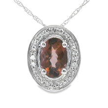 Load image into Gallery viewer, .40ct Quartz Diamond Fashion Pendants 10KT White Gold
