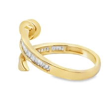 将图片加载到图库查看器，.35ct Diamond Ring 14KT Yellow Gold
