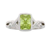 将图片加载到图库查看器，Natural Cubic Zirconium Ring Sterling Silver
