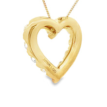 Load image into Gallery viewer, Lab Grown Diamond Heart Love Pendant 10KT Yellow Gold
