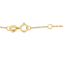 Load image into Gallery viewer, .74ct Sapphire Diamond Bracelet 14KT Yellow Gold
