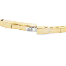 Load image into Gallery viewer, 1.00ct Diamond Bangle Bracelet 14KT Yellow Gold
