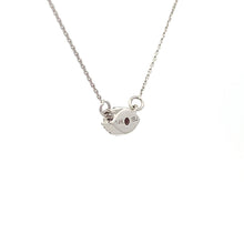 Load image into Gallery viewer, .14ct Ruby Diamond Fashion Pendants 14KT White Gold
