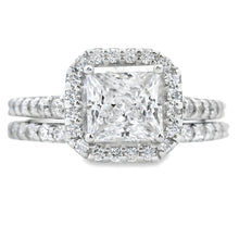 将图片加载到图库查看器，Cubic Zirconia CZ SS Bridal Sterling Silver
