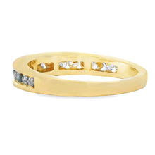 Load image into Gallery viewer, .35ct Diamond Wedding Band Ring 14KT Yellow Gold
