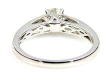 Load image into Gallery viewer, .50ct Diamond Eng Only 14KT White Gold
