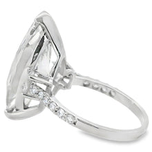 将图片加载到图库查看器，9.85ct Lab Grown Diamond Eng Only 14KT White Gold
