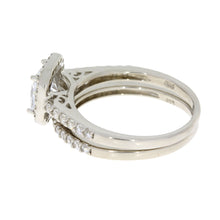 将图片加载到图库查看器，Cubic Zirconia CZ SS Bridal Sterling Silver
