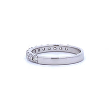 Load image into Gallery viewer, .75ct Diamond Wedding Band Ring 14KT White Gold
