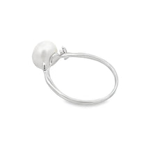 将图片加载到图库查看器，FW Pearl Ring Sterling Silver
