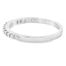 Load image into Gallery viewer, .25ct Diamond Wedding Band Ring 14KT White Gold
