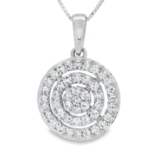 Load image into Gallery viewer, Lab Grown Diamond Fashion Pendants 14KT White Gold
