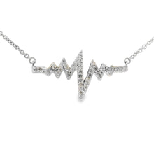 Load image into Gallery viewer, .17ct Diamond Fashion Pendants Sterling Silver
