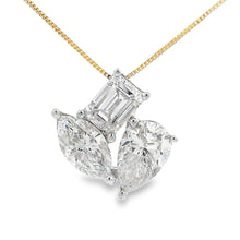 Load image into Gallery viewer, Lab Grown Diamond Fashion Pendants 14KT Yellow Gold
