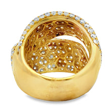 将图片加载到图库查看器，5.65ct Diamond Ring 18KT Yellow Gold

