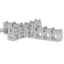 Load image into Gallery viewer, .25ct Diamond Cross Religious Pendant Sterling Silver
