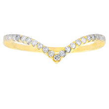 Load image into Gallery viewer, .14ct Diamond Fashion band rings 14KT Yellow Gold
