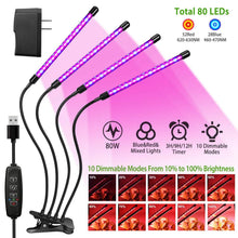 将图片加载到图库查看器，iMounTEK 80W 80 LEDs Plant Lights
