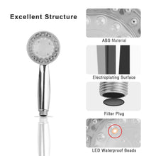 将图片加载到图库查看器，iMounTEK Color-Changing Hydropower LED Shower Head
