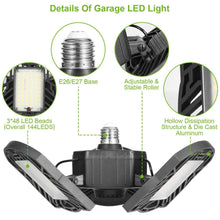 将图片加载到图库查看器，iMounTEK E26 /E27 80W 7000LM 6500K LED Garage Ceiling Light
