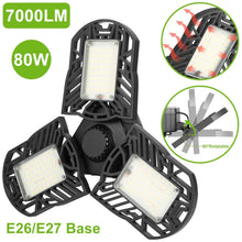 将图片加载到图库查看器，iMounTEK E26 /E27 80W 7000LM 6500K LED Garage Ceiling Light
