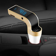 将图片加载到图库查看器，iMounTEK Wireless Bluetooth FM Transmitter LCD Car Kit
