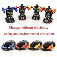 将图片加载到图库查看器，Inertial Impact Deformation Robot Toy
