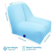 Load image into Gallery viewer, Inflatable Lounger Air Sofa Chair Couch with Portable Organizing Bag
