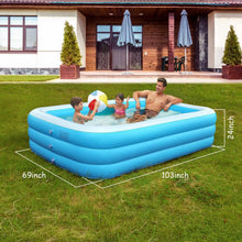 将图片加载到图库查看器，Inflatable Swimming Pool
