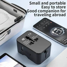 Load image into Gallery viewer, International Portable Worldwide All-in-One Plug Travel Adapter Converter for USA EU UK AUS
