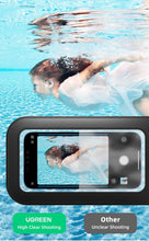 Load image into Gallery viewer, IPX8 Waterproof Phone Case Bag For iPhone 14 13 12 Pro Max Protective Case Universal Swim Waterproof Mobile Phone Case With Improved Locking Design Underwater Waterproof Mobile Phone Case
