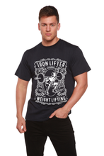 Load image into Gallery viewer, Iron Lifter Men's Bamboo Viscose/Organic Cotton Short Sleeve Graphic T-Shirt
